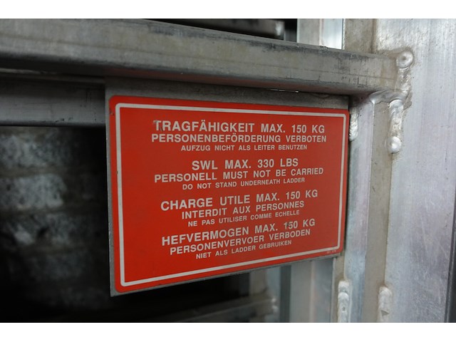 Alu daklift steinweg toplift - afbeelding 6 van  6