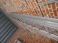 Alu dubbele opsteekladder petry 1 stuk - afbeelding 3 van  7