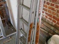 Alu dubbele opsteekladder petry 1 stuk - afbeelding 4 van  7