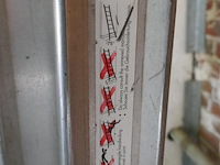 Alu dubbele opsteekladder petry 1 stuk - afbeelding 5 van  7
