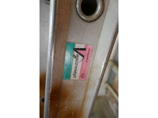 Alu dubbele opsteekladder petry 1 stuk - afbeelding 7 van  7