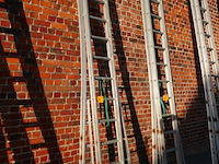 Alu dubbele opsteekladder petry 1 stuk