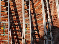 Alu dubbele opsteekladder petry 1 stuk