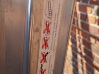 Alu dubbele opsteekladder petry 1 stuk - afbeelding 5 van  6