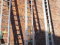 Alu dubbele opsteekladder petry 1 stuk