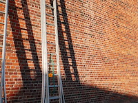 Alu dubbele opsteekladder petry 1 stuk