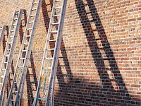 Alu dubbele opsteekladder petry 1 stuk - afbeelding 2 van  7