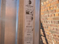 Alu dubbele opsteekladder petry 1 stuk - afbeelding 5 van  7