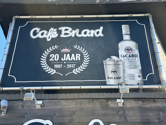 Alu frame met banner - afbeelding 1 van  2