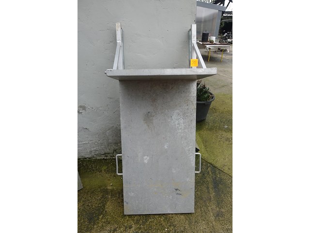 Alu laadplatform - afbeelding 1 van  4