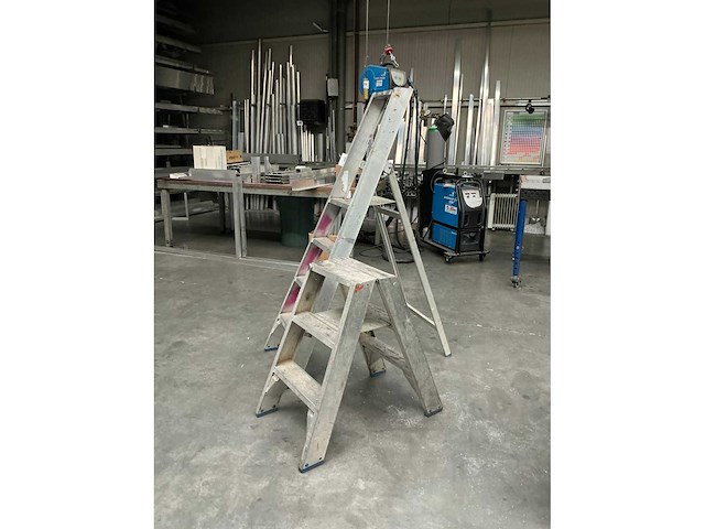 Alu ladder (2x) - afbeelding 3 van  3