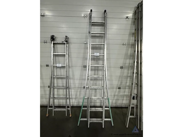 Alu ladder vv 2x10 sporten - afbeelding 1 van  1
