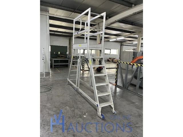 Alu ladderplatform - afbeelding 2 van  4