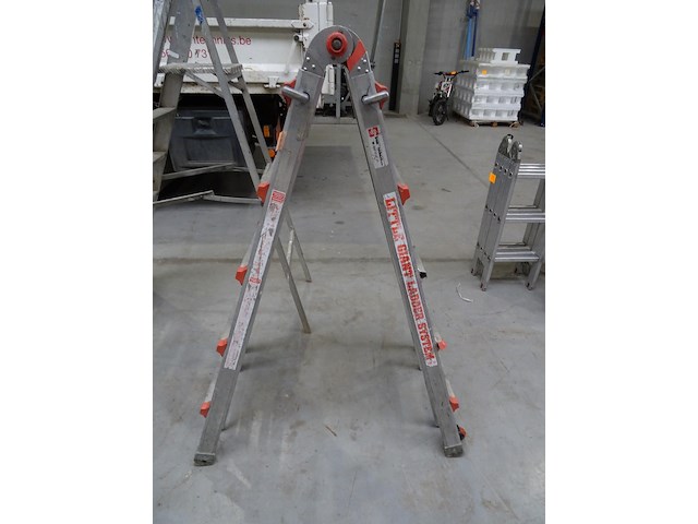 Alu little giant ladder + alu trapladder - afbeelding 2 van  4