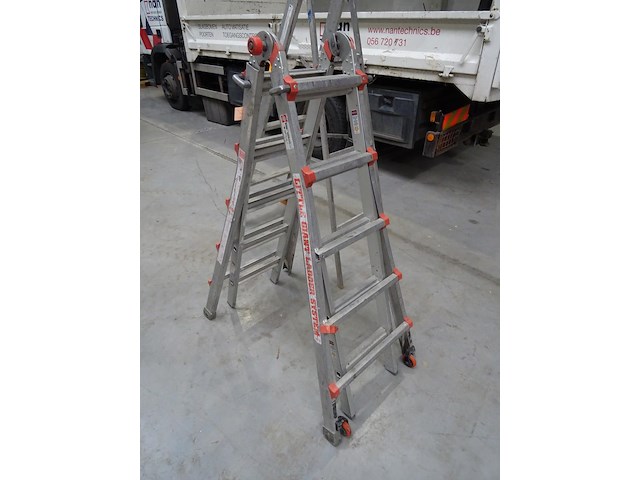 Alu little giant ladder + alu trapladder - afbeelding 3 van  4
