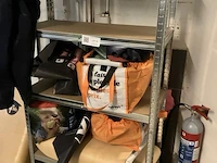 Alu opbergrek met draagzakken