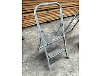 Alu opklapbare trapladder - afbeelding 2 van  2