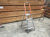 Alu opklapbare trapladder - afbeelding 1 van  3