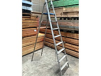 Alu opklapbare trapladder - afbeelding 2 van  3