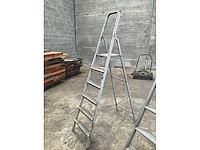 Alu opklapbare trapladder - afbeelding 1 van  4