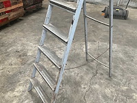 Alu opklapbare trapladder - afbeelding 4 van  4