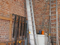 Alu opsteekladder 3-delig solide 1 stuk