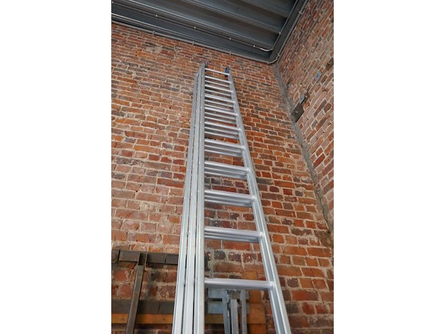 Alu opsteekladder 3-delig solide 1 stuk - afbeelding 3 van  7