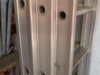 Alu opsteekladder 3-delig solide 1 stuk - afbeelding 4 van  7