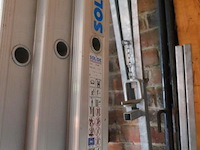 Alu opsteekladder 3-delig solide 1 stuk - afbeelding 5 van  7