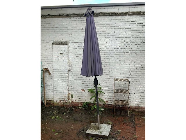 Alu parasol (2x) - afbeelding 2 van  2