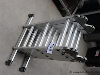 Alu plooiladder - afbeelding 1 van  2