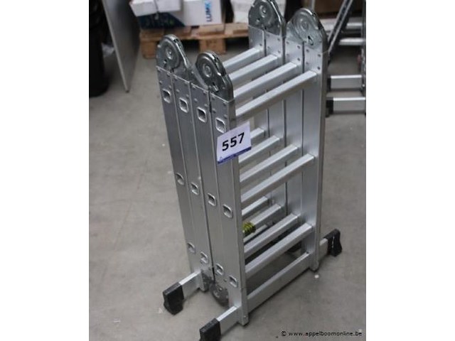 Alu plooiladder - afbeelding 1 van  2