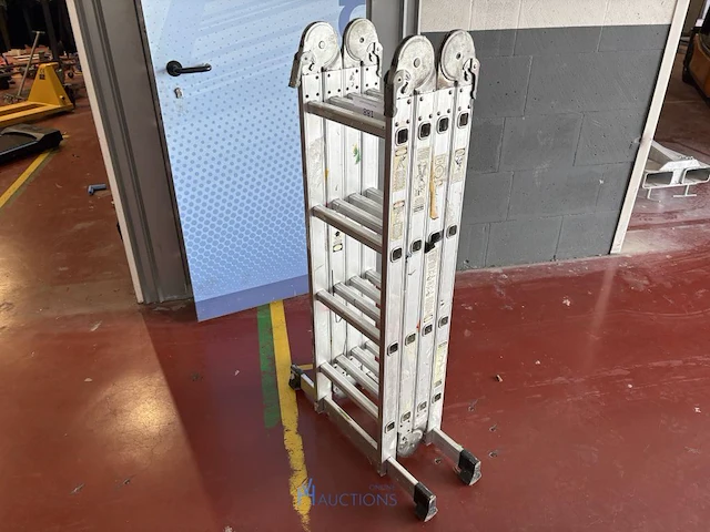 Alu plooiladder - afbeelding 4 van  4