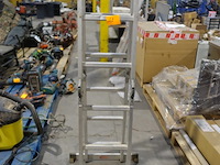 Alu plooiladder - afbeelding 1 van  1