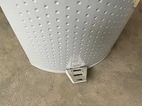 Alu quatro pedaalemmer hoogte 70cm lichtgrijs - afbeelding 2 van  6