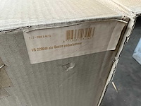 Alu quatro pedaalemmer hoogte 70cm lichtgrijs - afbeelding 6 van  6