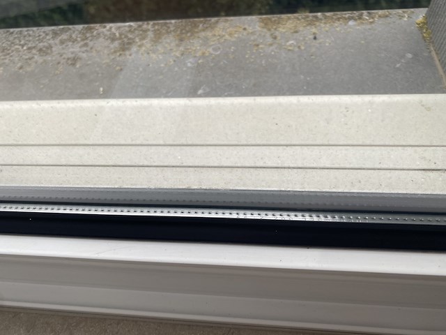 Alu ramen inclusief glasgordijnen (gelijkvloers) - afbeelding 2 van  4