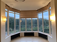 Alu ramen met zonnewering (zie tekening) - afbeelding 1 van  3