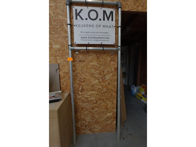 Alu reclamehouder - afbeelding 1 van  1