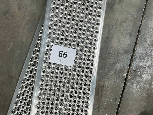 Alu rijplaat (2x) - afbeelding 3 van  4