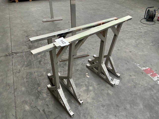 Alu schraag (4x) + ladder altrex - afbeelding 6 van  8