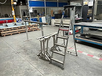 Alu schraag (4x) + ladder altrex - afbeelding 7 van  8