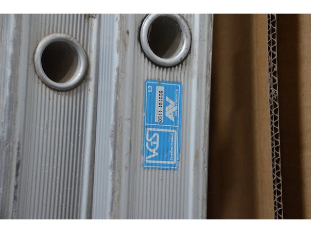 Alu schuifladder 2x10 treden, alu ladder 9 treden - afbeelding 6 van  6