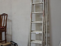 Alu schuifladder 3x10 treden - afbeelding 2 van  5
