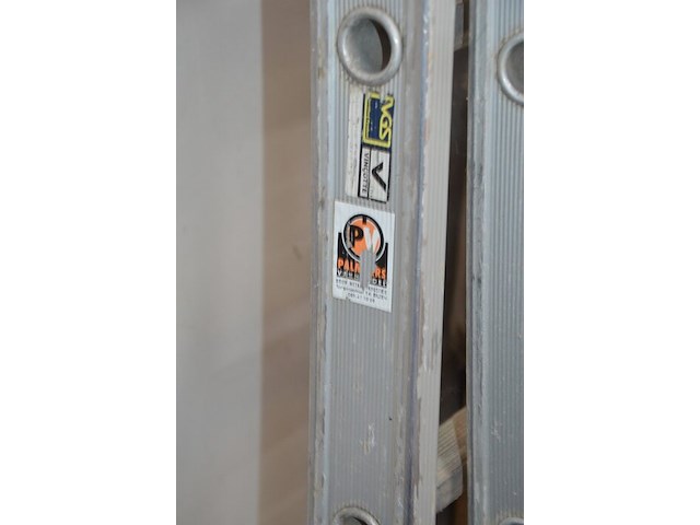 Alu schuifladder 3x10 treden - afbeelding 3 van  5
