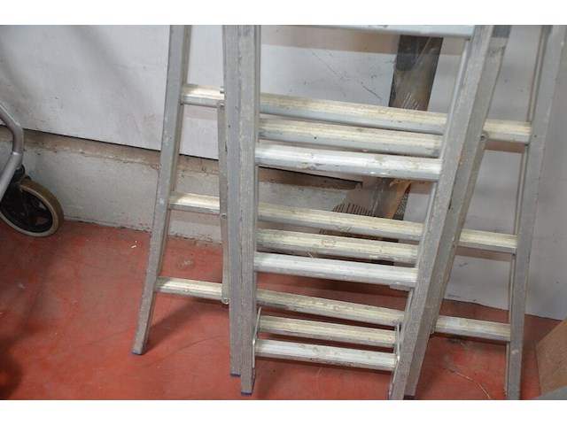 Alu schuifladder 3x10 treden - afbeelding 5 van  5