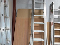 Alu schuifladder 3x14 treden - afbeelding 1 van  6