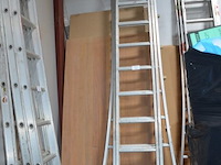 Alu schuifladder 3x14 treden - afbeelding 3 van  6