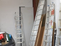 Alu schuifladder 3x14 treden - afbeelding 6 van  6