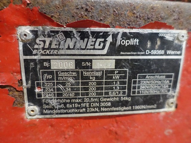 Alu toplift steinweg - afbeelding 9 van  9